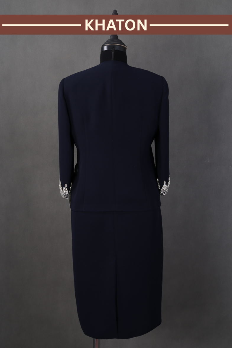 کت و سارافن فیروزه - Image 5